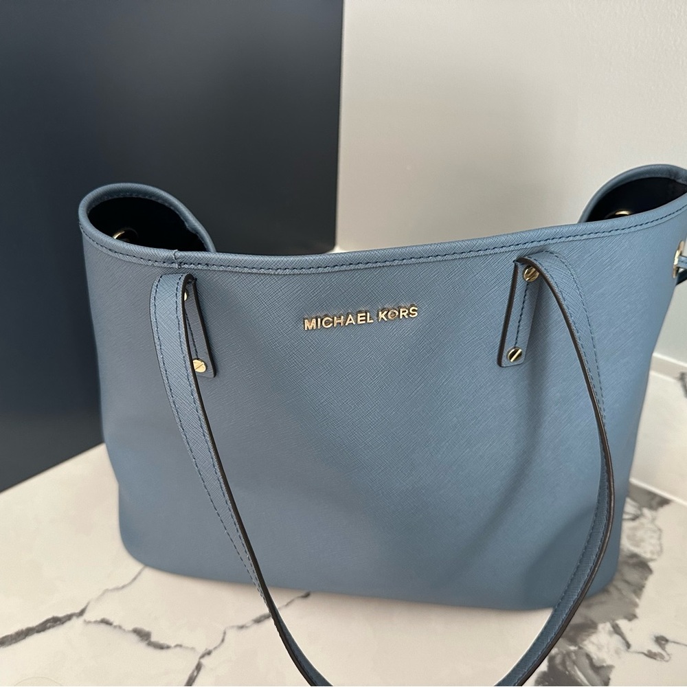 Michael Kors Slate Blue Tote